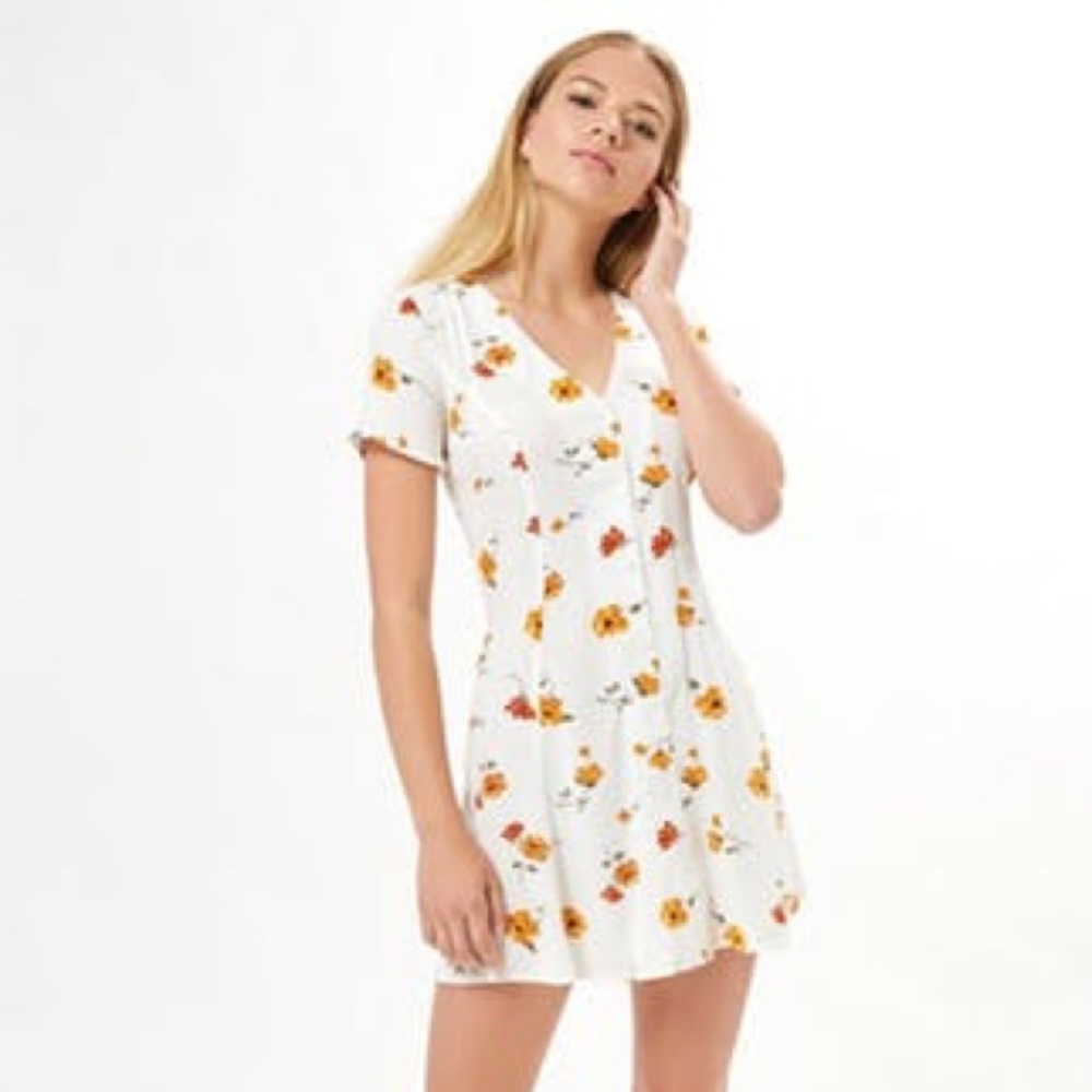 ISO LA Hearts Button Front Dress, sold at PacSun